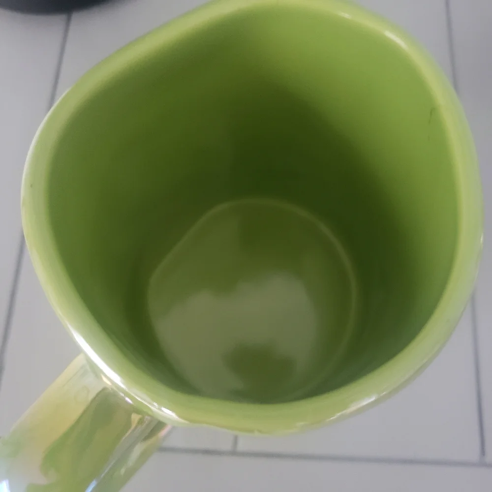 NWT Rae Dunn Magic Green Iridescent Mug